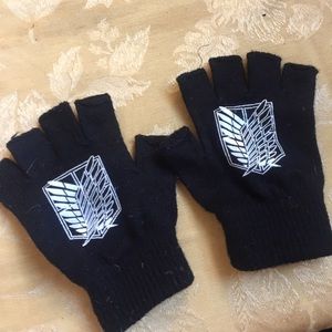 Attack on titan gloves